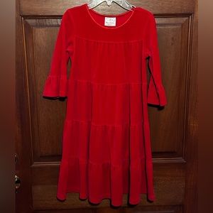 Children’s Hanna Andersson Velvet Red Dress